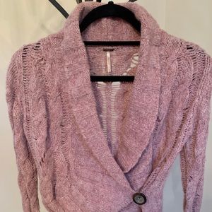 Free People Dusty Rose Sweater